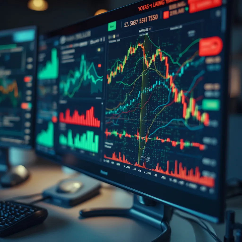 Visualização de dados financeiros com IA